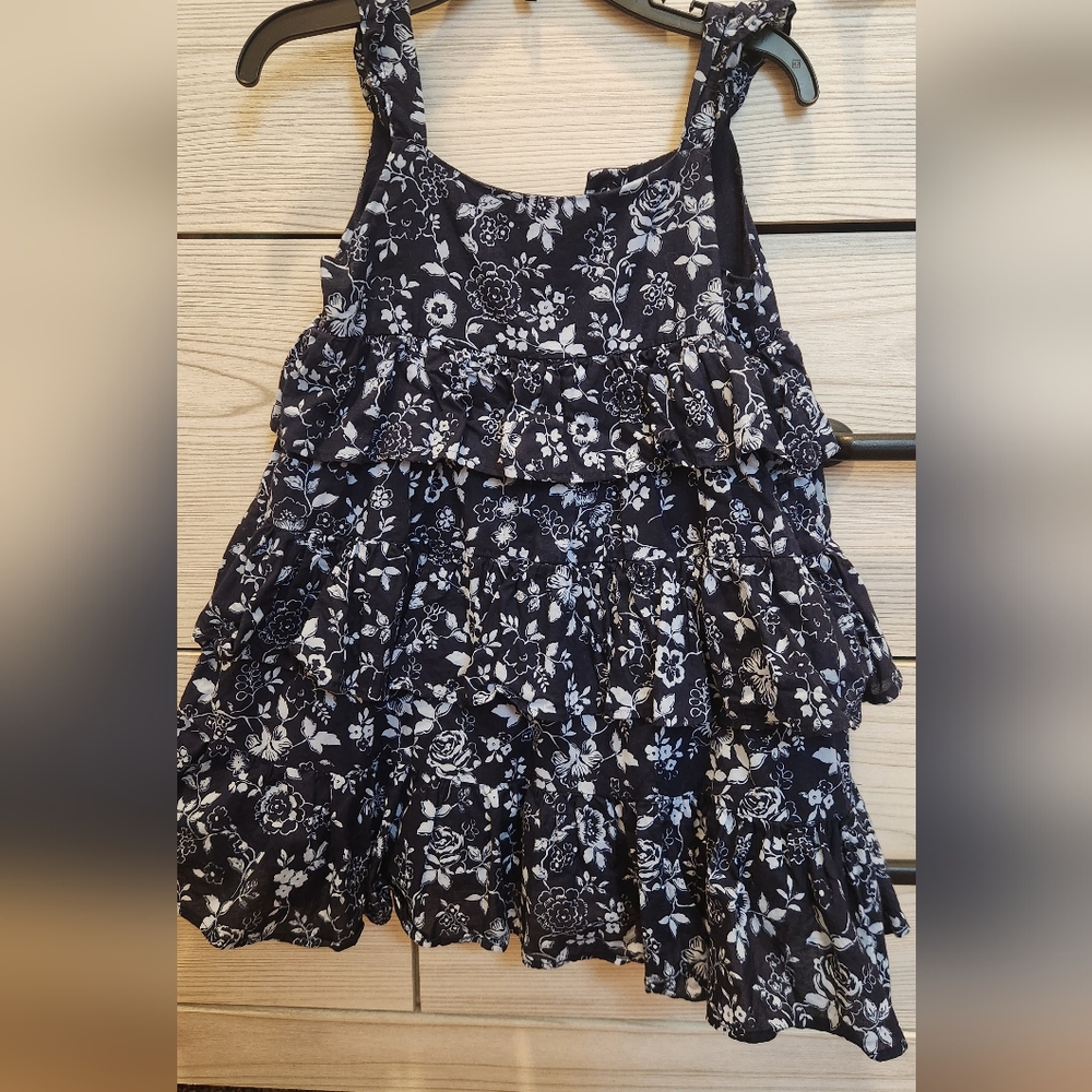 Janie and Jack Navy Floral Dress